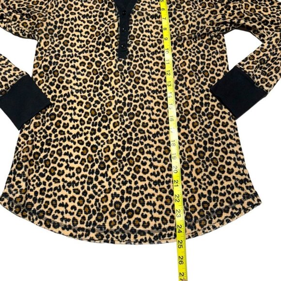 Betsey Johnson Cheetah Print Pajama Set Size Small - Picture 8 of 9
